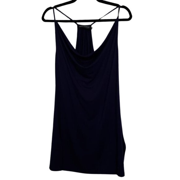 Naked Princess Navy Blue Mini Tank Dress Beachwear Nightwear - Size Small - Picture 6 of 14